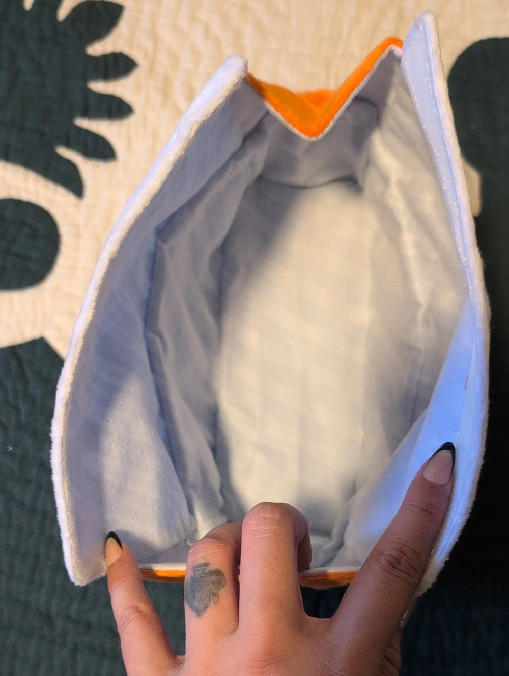 Dog Shark Costume Size Large & Dunkin Munchies Bag (Bundle Of 2)